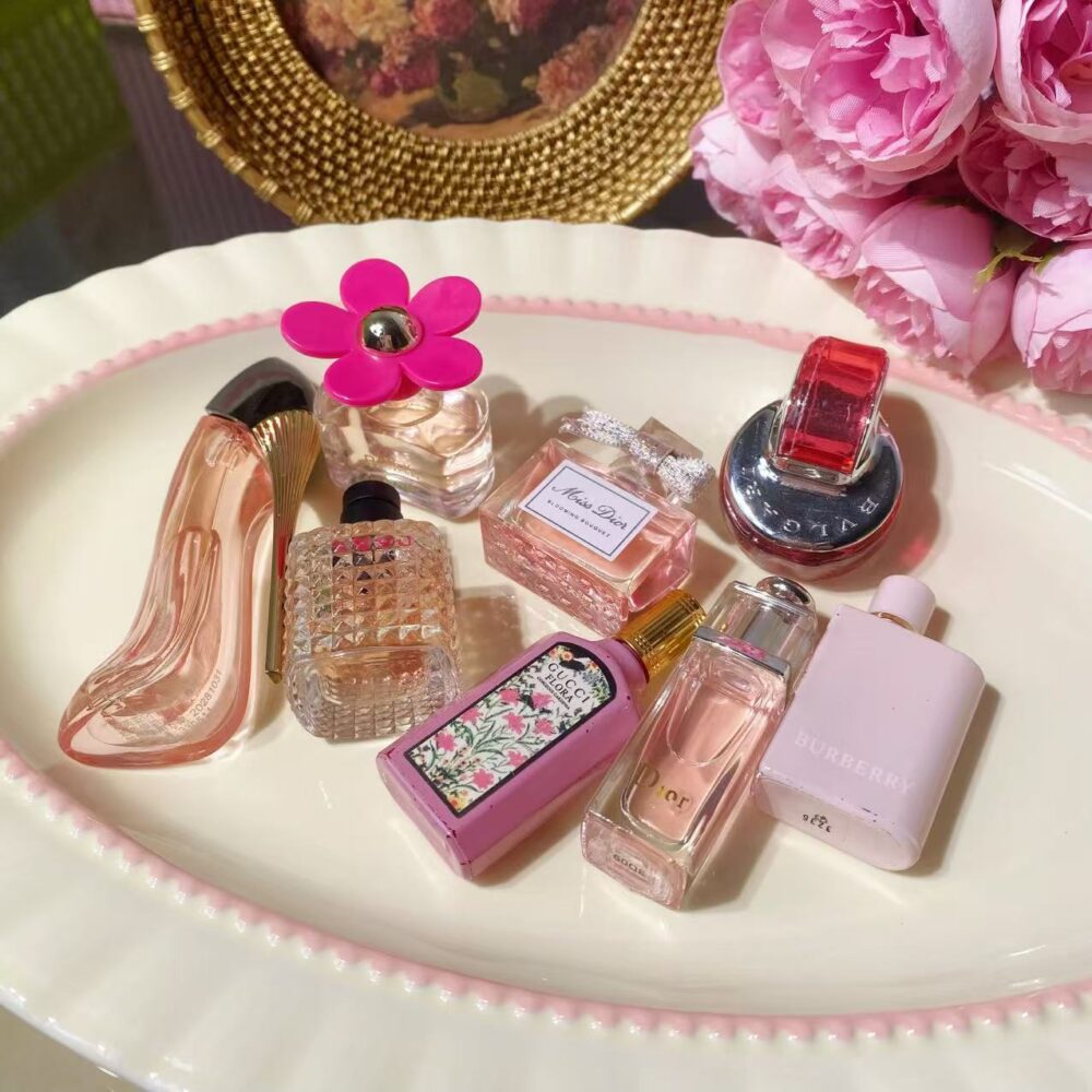 Pink Flora Scent Mini Perfume Bundle A